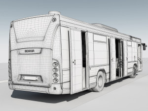 bus citywide le 2011 3D Модель