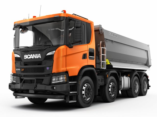 truck xt 8x4 3D Модель .c4d .max .obj .3ds .fbx .stl .blend