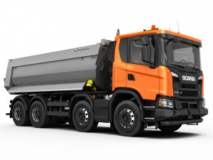 truck xt 8x4 3D Модель