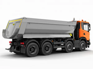 truck xt 8x4 3D Model