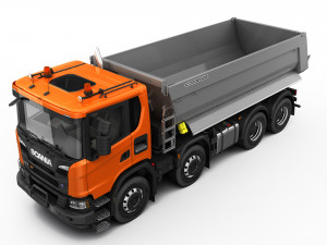 truck xt 8x4 3D Модель
