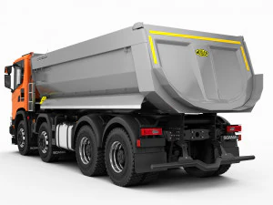 truck xt 8x4 3D Model