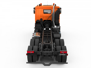 truck xt 8x4 3D Модель