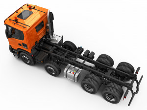 truck xt 8x4 3D Модель