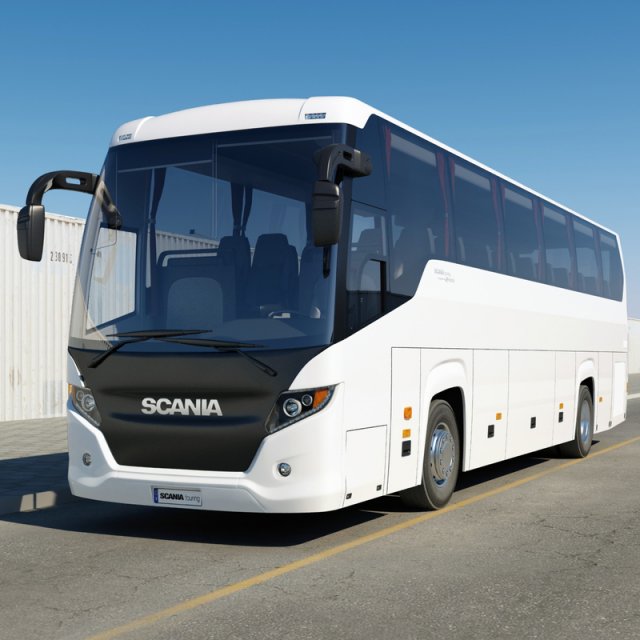bus touring 2010 3D-Modell .c4d .max .obj .3ds .fbx .stl .blend 