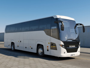bus touring 2010 3D-Modell