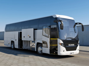 bus touring 2010 3D-Modell