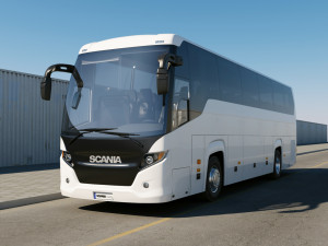 bus touring 2010 3D-Modell