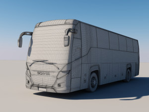 bus touring 2010 3D-Modell