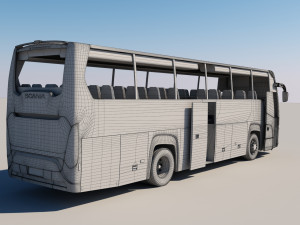 bus touring 2010 3D-Modell