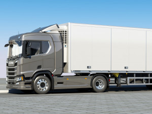 truck r 500 normal 3D 모델