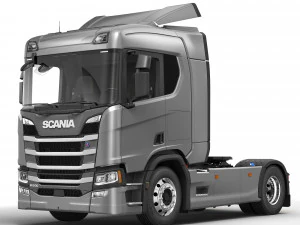 truck r 500 normal 3D Model