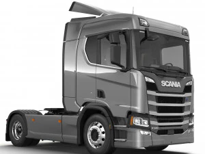 truck r 500 normal 3D Model