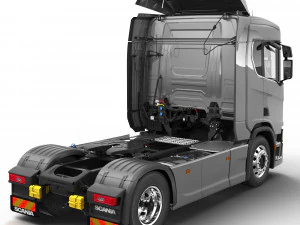 truck r 500 normal 3D Model