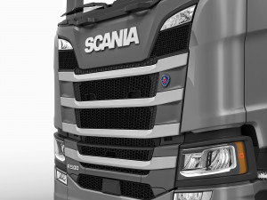 truck r 500 normal 3D 모델