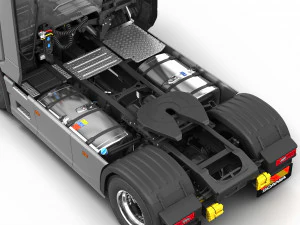 truck r 500 normal 3D Model