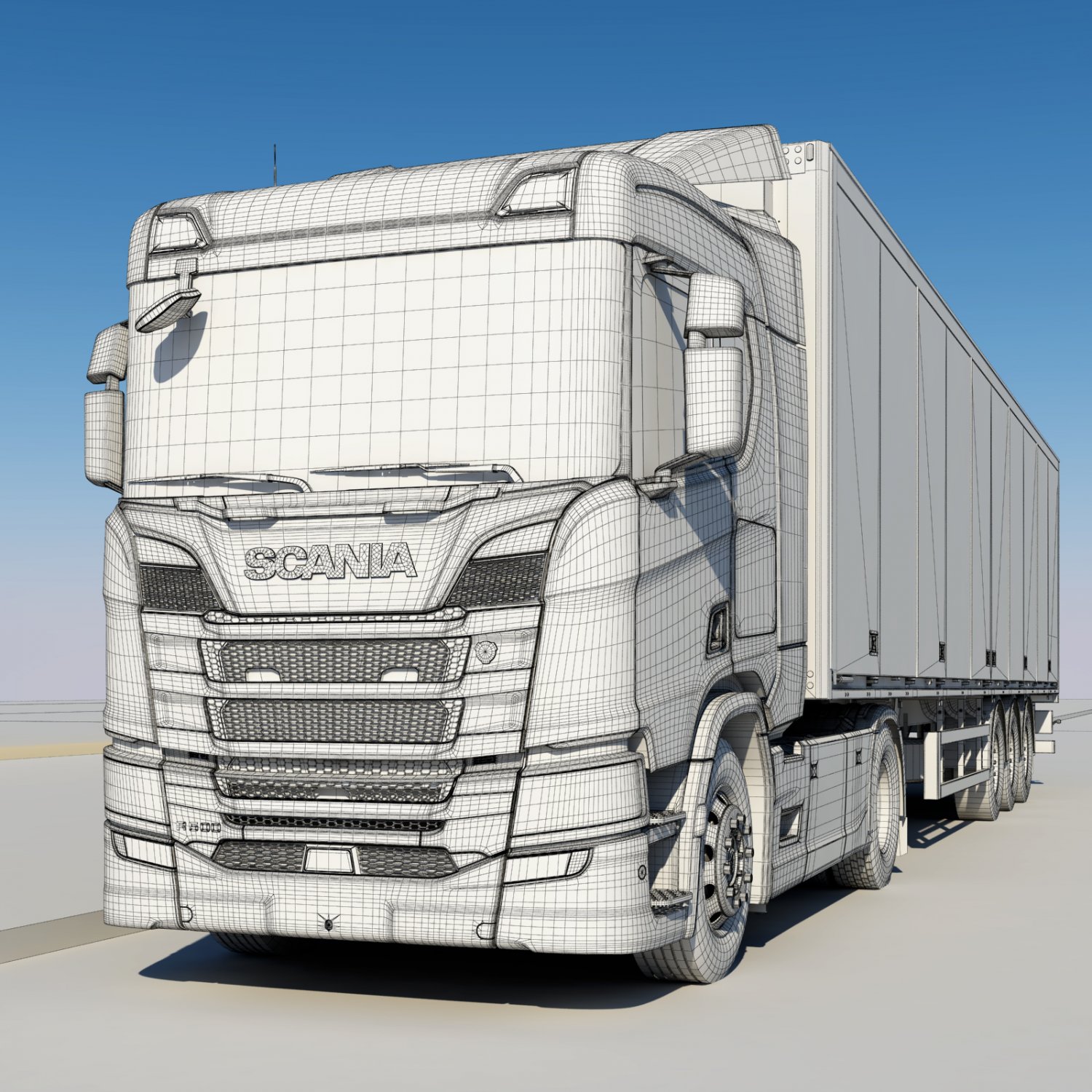 3ds max truck fmx multilift