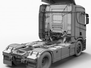 truck r 500 normal 3D 모델