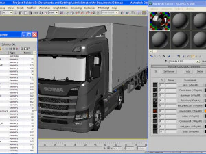 truck r 500 normal 3D Model