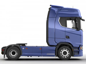 вантажівка s730 напіввантажівка 3D Модель