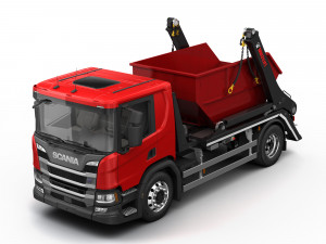 truck multilift Model 3D