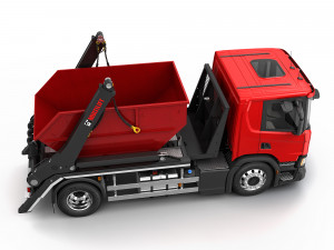 truck multilift Model 3D