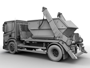 truck multilift Model 3D
