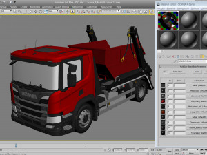truck multilift Model 3D