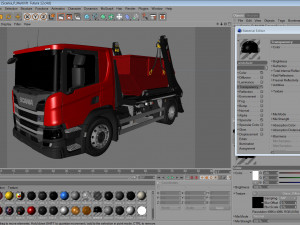 truck multilift Model 3D