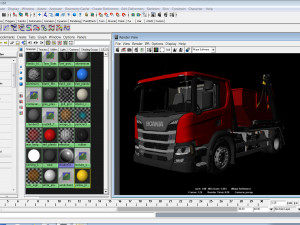 truck multilift Model 3D