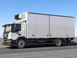 truck p-day cab 3D Model