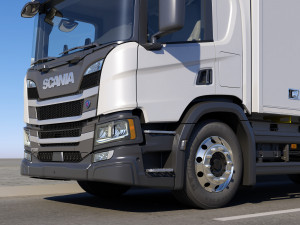 truck p-day cab 3D Model