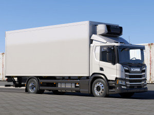truck p-day cab 3D Model