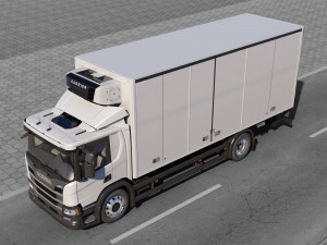 truck p-day cab 3D Model