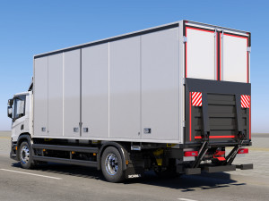 truck p-day cab 3D Model