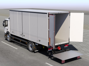 truck p-day cab 3D Model