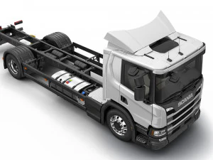 truck p-day cab 3D Model