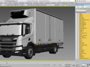 truck p-day cab 3D Model