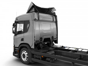 truck p-normal cab 3D Model