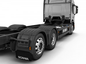 truck p-normal cab 3D Model
