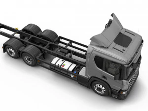 truck p-normal cab 3D Model