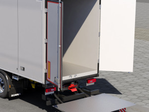 truck p-normal cab 3D Model