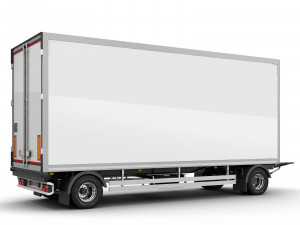 truck p-normal cab 3D Model
