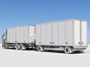 truck p-normal cab 3D Model