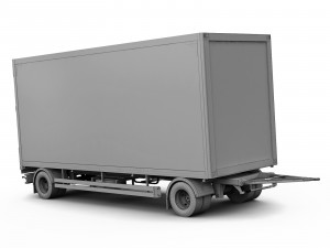 truck p-normal cab 3D Model