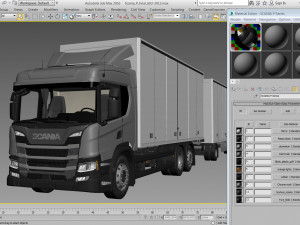 truck p-normal cab 3D Model