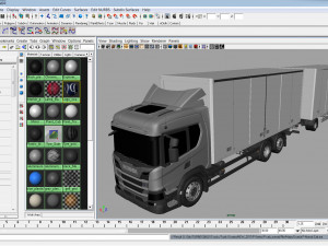 truck p-normal cab 3D Model