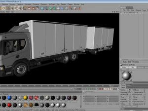 truck p-normal cab 3D Model