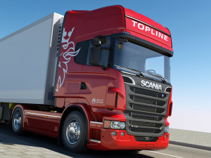 truck r 730 3D Model
