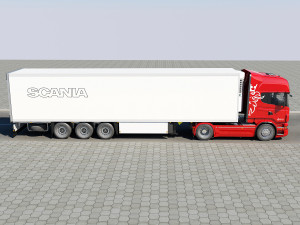 truck r 730 3D Model